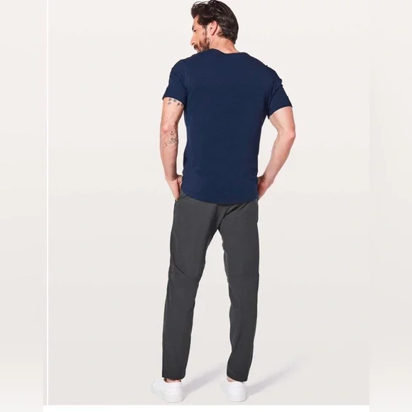 Lululemon Commission Pant Size 36x 28 Slim Warpstreme Obsidian‎ Style M5522S Men - Picture 6 of 8